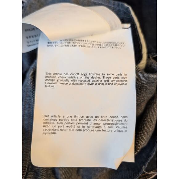 Sacai Bandana Print Scarf‎ Accent Denim Tunic Dress JP2 - Picture 16 of 16